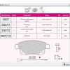 FREN BALATASI ARKA FORD TRANSİT V347 2.2-2.4-3.2TDCİ 06>ARKAÇEKER FİŞSİZ AKSESUARSIZ