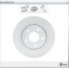FREN DİSKİ ÖN MERCEDES A SERİSİ W176  2012> B SERİSİ W246-W242  2011> CLA SERİSİ C117  2013> HAVALI 280MM