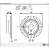 FREN DİSKİ ARKA BMW 1SERİ E81 (06-12) E82 (07-13) E87 (03-13) F20 / F21 (2010>) 2 SERİ F22 /F23 /F87 (2013>) 3 SERİ E90 / E91 (04-12) E92 (06-13) KARBONLU  HAVALI 300MM