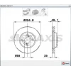 FREN DİSKİ ÖN TOYOTA COROLLA E12 1.4-1.6VVTİ (03-07) FC KASA (05-13) HAVALI 255MM