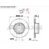 FREN DİSKİ ÖN HAVALI  BMW  5SERİSİ E39 (95-03) 296MM