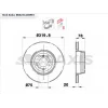 FREN DİSKİ ARKA BMW X5 E70 (07-13) X5 (F15 F85 ) 2013> X6  E71-E72 (08-14) X6 (F16 F86 ) 2014> HAVALI 320MM