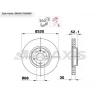 FREN DİSKİ ÖN AUDI A4 (07-15) A5 (09-16) A6 (10>) A7 (10>) Q5 (08-16) HAVALI 320MM