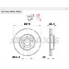 FREN DİSKİ ÖN HAVALI FOCUS II 04>/ FOCUS III 10>/C-MAX 07>/VOLVO C30-V70 06>/S40-V50 04> 278MM