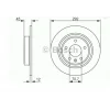 FREN DİSKİ ARKA OPEL ASTRA J (2009>) CHEVROLET CRUZE (2009>) AMPERA (2011>) CASCADA (2013>) DÜZ 292 MM 16JANT