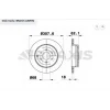 FREN DİSKİ ARKA NISSAN PATHFINDER III (05-12) MERCEDES X SERİ (470) X250 D (2017>) HAVALI 308MM