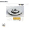 FREN DİSKİ ÖN CLIO IV (012>) CAPTUR (13>) DOKKER (12>) LODGY (12>) CITAN W415 (12>) KANGOO III (08>) ZOE (12>) HAVALI 258MM