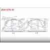 FREN BALATASI ÖN DUCATO III-BOXER III-JUMPER III 2.2/2.3/3.0 06>KARSAN JEST 012>ÇİFTFİŞLİ