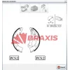 PABUÇLU BALATA ARKA HYUNDAİ ACCENT III ERA (05-10) KİA RİO II (05-11) 203.2X31.5MM
