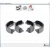 PABUÇLU BALATA FORD RANGER 4X4 (1998-2006) MAZDA B2200 (1998-2006) MAZDA B2500 (1998-2006) 268.6X55MM