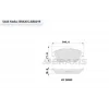 FREN BALATASI ÖN MERCEDES A SERİ W176 (12>) B SERİ W246-W242 (11>) CLA SERİ C117 (13>) X117 (15>) GLA SERİ X156 (13>) INFINITI Q30 (2015>)