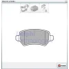 FREN BALATASI ARKA COMBO C-ZAFİRA B-CORSA C-MERIVA A-ASTRA G-ASTRA H-İX20 010>KİA VENGA 09>KİA CEED 012>