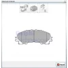 FREN BALATASI ÖN  NISSAN X-TRAIL (T32) 1.6 DCI-1.6 DIG-T  2013>7 KOLTUK / X-TRAIL (T32) 1.6 DCI 4X4 2013>7 KOLTUK / INFINITI Q50 2.2 D 2013> RENAULT KOLEOS 2.0 DCİ 016>