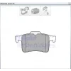 FREN BALATASI ARKA JAGUAR XF I (X250)  XFR-S (09-15) XJ X351 (09>) XF SPORTBRAKE (14>)
