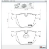FREN BALATASI ARKA BMW 5 SERİ E60 (03-10) E61 (04-10) 6 SERİ  E63-E64 (04-10)