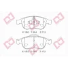 FREN BALATASI ÖN  RENAULT CAPTUR I-II 13>/CLIO V 19>/ FLUENCE 10>/ MEGANE III 08>/ SCENIC 09>/ ZOE 019>/ DACIA DOKKER 12>/ DUSTER 13>/ LODGY 12>/ NISSAN JUKE 19>