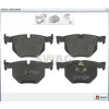 FREN BALATASI ARKA BMW 5 SERİ E60 (03-10) E61 (04-10) 6 SERİ  E63-E64 (04-10) DURON by FEDERAL MOGUL