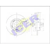FREN DİSKİ ÖN MERCEDES A SERİSİ W169 (2004-2012) DÜZ 276MM