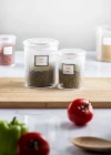 12li Barok Yuvarlak 2 Boy Kavanoz Seti & Saklama Kabı & Erzak Kabı 6*500 ML,6*250 ML)
