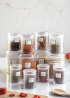 12li Barok Yuvarlak 3 Boy Kavanoz Seti & Saklama Kabı & Erzak Kabı  (4*1000 ML, 4*500 ML,4*250 ML)