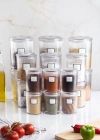18li Barok Yuvarlak 3 Boy Kavanoz Seti & Saklama Kabı & Erzak Kabı (6*2000 ML, 6*1000 ML ,6*500 ML)