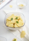 Akrilik Barok Şeffaf Orta Boy Kare Meyve & Salata Kasesi & Karıştırma Kabı / 1,5 Lt  (CAM DEĞİLDİR)