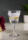 Akrilik Şeffaf 6lı Kadeh & Su Meşrubat Kahve Yanı Bardağı 300 ml ( Cam Değildir )