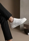 BA0247 Erkek Sneaker Günlük Casual Spor Ayakkabı Beyaz