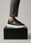 BA0247 Erkek Sneaker Günlük Casual Spor Ayakkabı Siyah