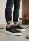 BA0247 Erkek Sneaker Günlük Casual Spor Ayakkabı Siyah