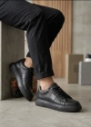 BA0247 Erkek Sneaker Günlük Casual Spor Ayakkabı Siyah Taban