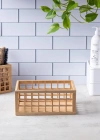 Bambu Organizer Büyük Dolap İçi Düzenleyici Sepet 18x26 cm