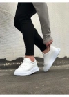JY507 Alone Bağcıklı Cilt Erkek Günlük Sneaker Ayakkabı CBT Beyaz