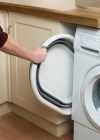 Katlanabilir Silikon Çamaşır Sepeti & Akordiyon Katlanır Sepet 27 Lt