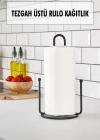 Metal Kağıt Havluluk & Dik Havlu Peçetelik Siyah 28 Cm
