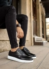 MN003 - DBT Classica Pelle Di Cuoio Erkek Ayakkabı SIYAH