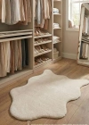 POLY Peluş Post Şeklinde Halı-Krem- Salon-Antre-Oturma Odası-Yumuşak-Kaymaz Taban-Yıkanabilir–Modern-Uygun Fiyat