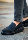 Robert - RS615 Siyah  Erkek Loafer Ayakkabı SIYAH ST