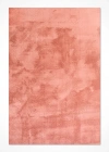 Tavşan Poly Peluş Halı - Rose -Yüksek Kalite-Ekstra Yumuşak - Kaymaz Özel Tabanlı - Özel Ölçü
