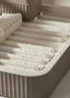 Vizon Sürgülü Lavabo Üstü Bulaşıklık & Fonksiyonel Tabaklık Ve Bardaklık 32x36 cm