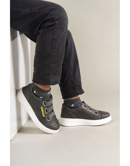 1007 - Montana Çocuk Ayakkabı ANTRASIT