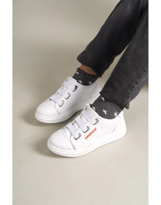 1007 Montana Çocuk Ayakkabı Beyaz Çocuk Spor Ayakkabı