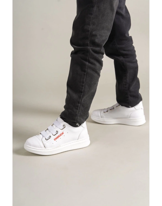 1007 Montana Çocuk Ayakkabı Beyaz Çocuk Spor Ayakkabı