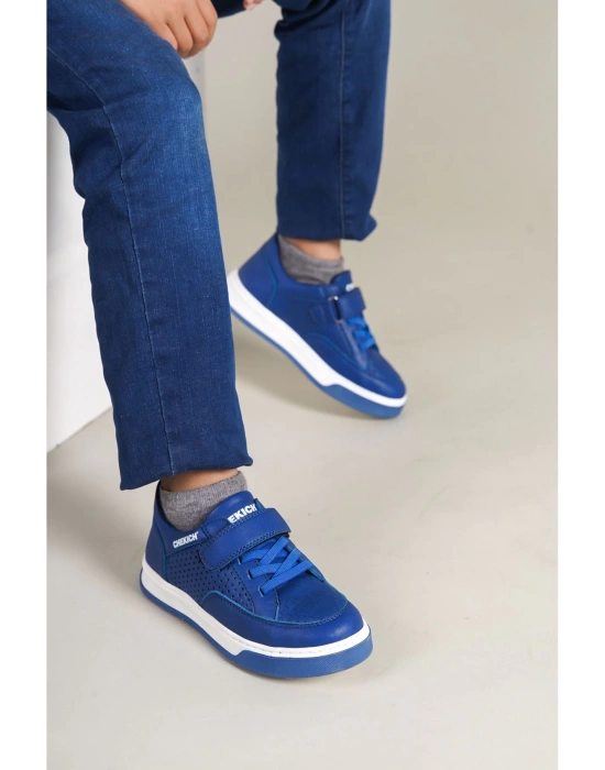 1017 David-r Çocuk Ayakkabı Mavi Çocuk Spor Ayakkabı