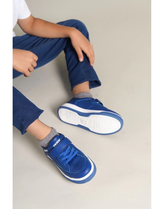 1017 David-r Çocuk Ayakkabı Mavi Çocuk Spor Ayakkabı