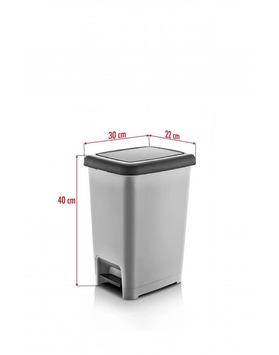 15 Litre Basmalı Çöp Kovası