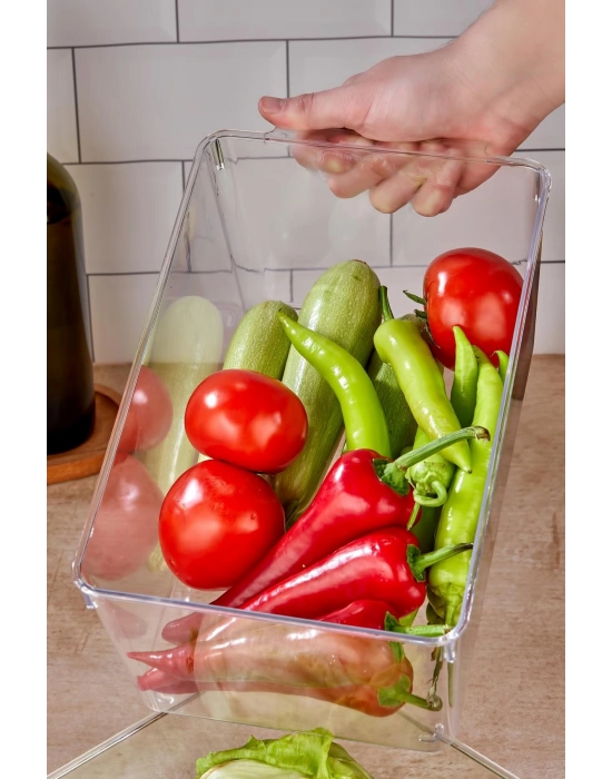 2 Li Buzdolabı Organizeri & Buzdolabı Düzenleyici 6 lt