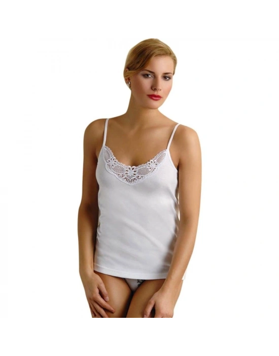 ANIT RİBANA GÜPÜR İP ASKILI ATLET 2103-1