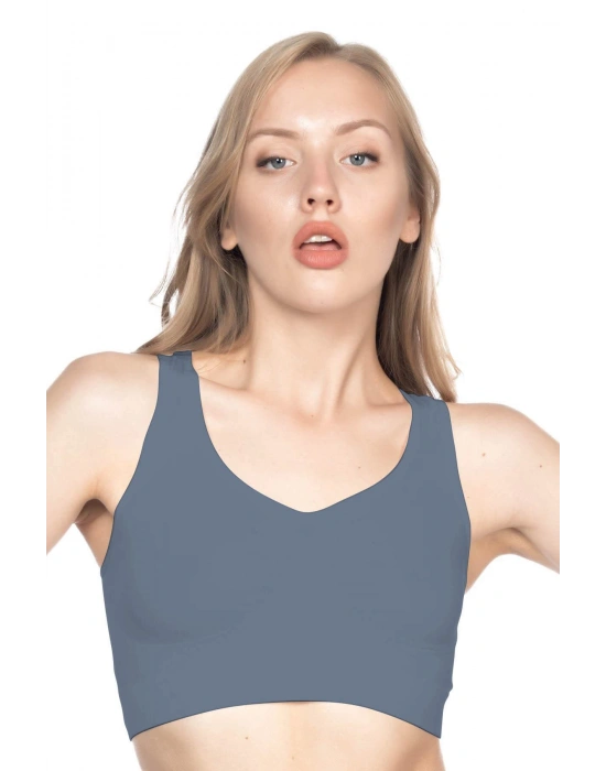 ANTRASİT MI Emay 4001 Soft Sporcu Büstiyer