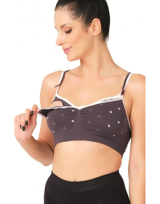 ANTRASİT MI Emay 5310 Emzirme Sütyen